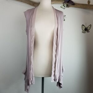 Logo by Lori Goldstein slouchy jersey vest